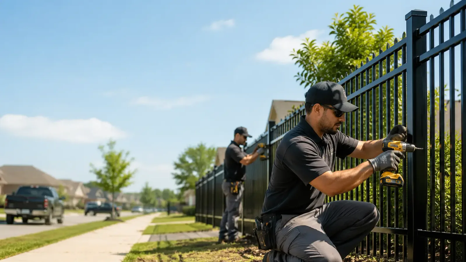 Metal Fence Installation in Leon, WV